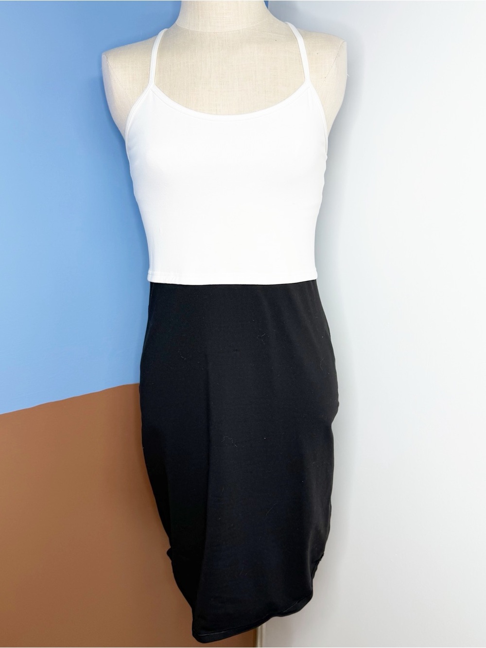 Lululemon Black White Power Play Dress Athletic Sports Tennis Streetwear Dress 8